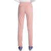 Cherokee Statement Women Scrubs Pant Mid Rise Tapered Leg Drawstring CK055(Rose Petal)