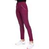 Cherokee Statement Women Scrubs Pant Mid Rise Tapered Leg Drawstring CK055(Wine)