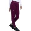 Cherokee Statement Women Scrubs Pant Mid Rise Tapered Leg Pull-on CK175(Wine)