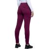 Cherokee Statement Women Scrubs Pant Mid Rise Tapered Leg Pull-on CK175(Wine)