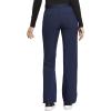 Cherokee Statement Women Scrubs Pant Natural Rise Flare Leg CK060(Navy)