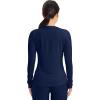 Cherokee Underscrub Long Sleeve Women’s Knit Tee Nursing Underscrubs Crew Neck Layering Top for Women – CK773(Navy)