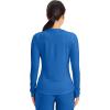 Cherokee Underscrub Long Sleeve Women’s Knit Tee Nursing Underscrubs Crew Neck Layering Top for Women – CK773(Royal)