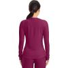 Cherokee Underscrub Long Sleeve Women’s Knit Tee Nursing Underscrubs Crew Neck Layering Top for Women – CK773(Wine)