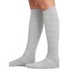 Cherokee Unisex Knee High Compression Socks 15–20 mmHg, Arch Support, Moisture-Wicking, 1 Pair – LXSUPPORT(Alloy)