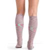 Cherokee Unisex Knee High Compression Socks 15–20 mmHg, Arch Support, Moisture-Wicking, 1 Pair – LXSUPPORT(Celestial Space)