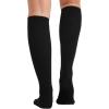 Cherokee Unisex Knee High Compression Socks 15–20 mmHg, Arch Support, Moisture-Wicking, 1 Pair – LXSUPPORT(Onyx)