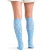 Cherokee Unisex Knee High Compression Socks 15–20 mmHg, Arch Support, Moisture-Wicking, 1 Pair – LXSUPPORT(Outer Space)