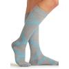 Cherokee Unisex Knee High Compression Socks 15–20 mmHg, Arch Support, Moisture-Wicking, 1 Pair – LXSUPPORT(Twisted Turquoise)