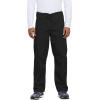 Cherokee Unisex Scrub Set for Men & Women, V-Neck Top & Drawstring Cargo Pant, Easy Care & Fade Resistant – CK00044C(Black)