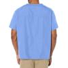 Cherokee V-Neck Men’s Scrub Top with Chest Pocket, Durable, Fade Resistant and Easy Care(Ceil)