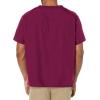 Cherokee V-Neck Men’s Scrub Top with Chest Pocket, Durable, Fade Resistant and Easy Care(Wine)