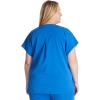 Cherokee V-Neck Women’s Scrub Top with Dolman Sleeves & High-Low Shirttail Hem for Comfort – CK836A(Royal)