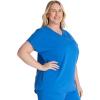 Cherokee V-Neck Women’s Scrub Top with Dolman Sleeves & High-Low Shirttail Hem for Comfort – CK836A(Royal)