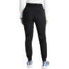 Cherokee Women Mid-Rise Pull-On Scrub Jogger Pant with 4 Pockets and Elastic Jogger Waist – CK138A(Black)