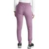 Cherokee Women Mid-Rise Pull-On Scrub Jogger Pant with 4 Pockets and Elastic Jogger Waist – CK138A(Mauve Haze)