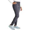 Cherokee Women Mid-Rise Pull-On Scrub Jogger Pant with 4 Pockets and Elastic Jogger Waist – CK138A(Pewter)
