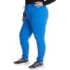 Cherokee Women Mid-Rise Pull-On Scrub Jogger Pant with 4 Pockets and Elastic Jogger Waist – CK138A(Royal)