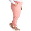 Cherokee Women Mid-Rise Pull-On Scrub Jogger Pant with 4 Pockets and Elastic Jogger Waist – CK138A(Sugar Melon)