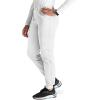 Cherokee Women Mid-Rise Pull-On Scrub Jogger Pant with 4 Pockets and Elastic Jogger Waist – CK138A(White)