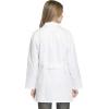 Cherokee Women Scrub Lab Coat Traditional fit with Two Patch Pockets and a Chest Pocket 1462(White)