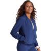Cherokee Women Scrubs Jacket Zip Front Bomber CK349A(Navy)