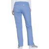 Cherokee Women Scrubs Pant Workwear Core Stretch Mid Rise Straight Leg Drawstring WW130(Ciel)