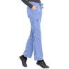 Cherokee Women Scrubs Pant Workwear Originals Drawstring Cargo 4020(Ciel)