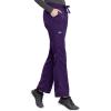 Cherokee Women Scrubs Pant Workwear Originals Drawstring Cargo 4020(Eggplant)