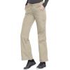 Cherokee Women Scrubs Pant Workwear Originals Drawstring Cargo 4020(Khaki)