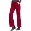 Cherokee Women Scrubs Pant Workwear Originals Drawstring Cargo 4020(Red)