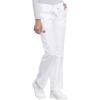 Cherokee Women Scrubs Pant Workwear Originals Drawstring Cargo 4020(White)