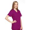 Cherokee Women Scrubs Top Workwear Originals Mock Wrap Tunic 4801(Azalea)