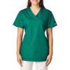 Cherokee Women Scrubs Top Workwear Originals Mock Wrap Tunic 4801(Hunter)