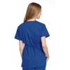 Cherokee Women Scrubs Top Workwear Originals Mock Wrap Tunic 4801(Royal)