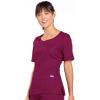 Cherokee Women Scrubs Top Workwear Originals V-Neck 4746(Wine)