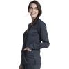 Cherokee Women Scrubs Top Workwear Revolution Tech Long Sleeve V-Neck WW855AB(Pewter)