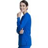 Cherokee Women Scrubs Top Workwear Revolution Tech Long Sleeve V-Neck WW855AB(Royal)