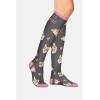 Cherokee Women’s 10-15mmHg Compression Socks – Fun Print Knee Highs with Light Support, Soft Feel – PRINTSUPPORT(Hello Gorgeous)