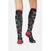 Cherokee Women’s 10-15mmHg Compression Socks – Fun Print Knee Highs with Light Support, Soft Feel – PRINTSUPPORT(Shine Bright)