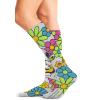 Cherokee Women’s 10-15mmHg Compression Socks – Fun Print Knee Highs with Light Support, Soft Feel – PRINTSUPPORT(Snoopy Grooves)