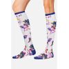 Cherokee Women’s 10-15mmHg Compression Socks – Fun Print Knee Highs with Light Support, Soft Feel – PRINTSUPPORT(You Got This Girl)