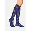 Cherokee Women’s 10-15mmHg Compression Socks – Fun Print Knee Highs with Light Support, Soft Feel – PRINTSUPPORT(You’re Amazing)