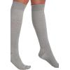Cherokee Women’s Compression Socks, 10-15 mmHg, Knee High, 4-Pair Pack, Soft Fit, Regular & Wide Calf – TRUESUPPORT(Cloudy)