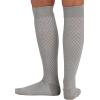 Cherokee Women’s Compression Socks, 10-15 mmHg, Knee High, 4-Pair Pack, Soft Fit, Regular & Wide Calf – TRUESUPPORT(Cloudy)