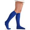 Cherokee Women’s Compression Socks, 10-15 mmHg, Knee High, 4-Pair Pack, Soft Fit, Regular & Wide Calf – TRUESUPPORT(Electric Blue)