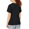 Cherokee Womens Infinity Crew Neck Scrubs Shirt(Black)