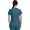 Cherokee Womens Infinity Crew Neck Scrubs Shirt(Caribbean Blue)
