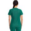 Cherokee Womens Infinity Crew Neck Scrubs Shirt(Hunter Green)