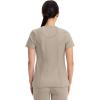 Cherokee Womens Infinity Crew Neck Scrubs Shirt(Khaki)